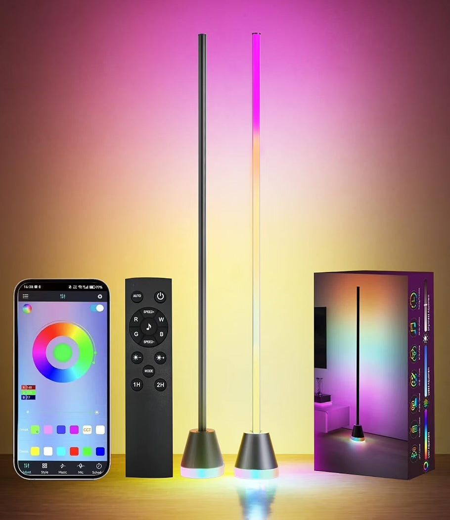 Kidswise Smart RGB LED Corner Floor Lamp