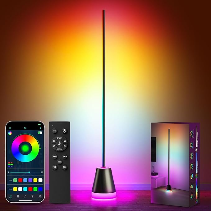 Kidswise Smart RGB LED Corner Floor Lamp